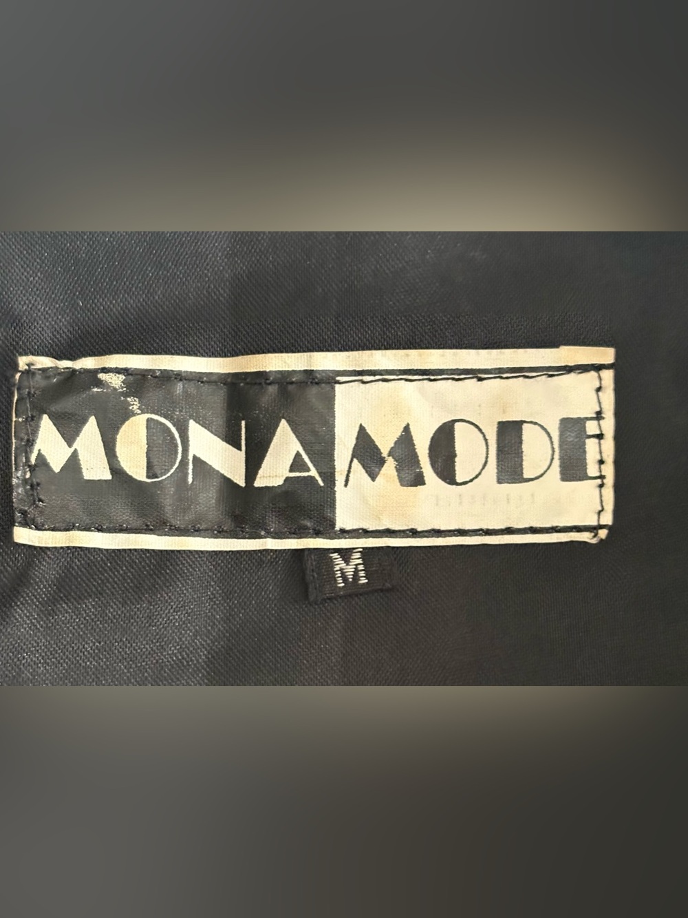 Mona Mode Western Genuine Leather Suede Black Unisex Vest Medium - Picture 5 of 6